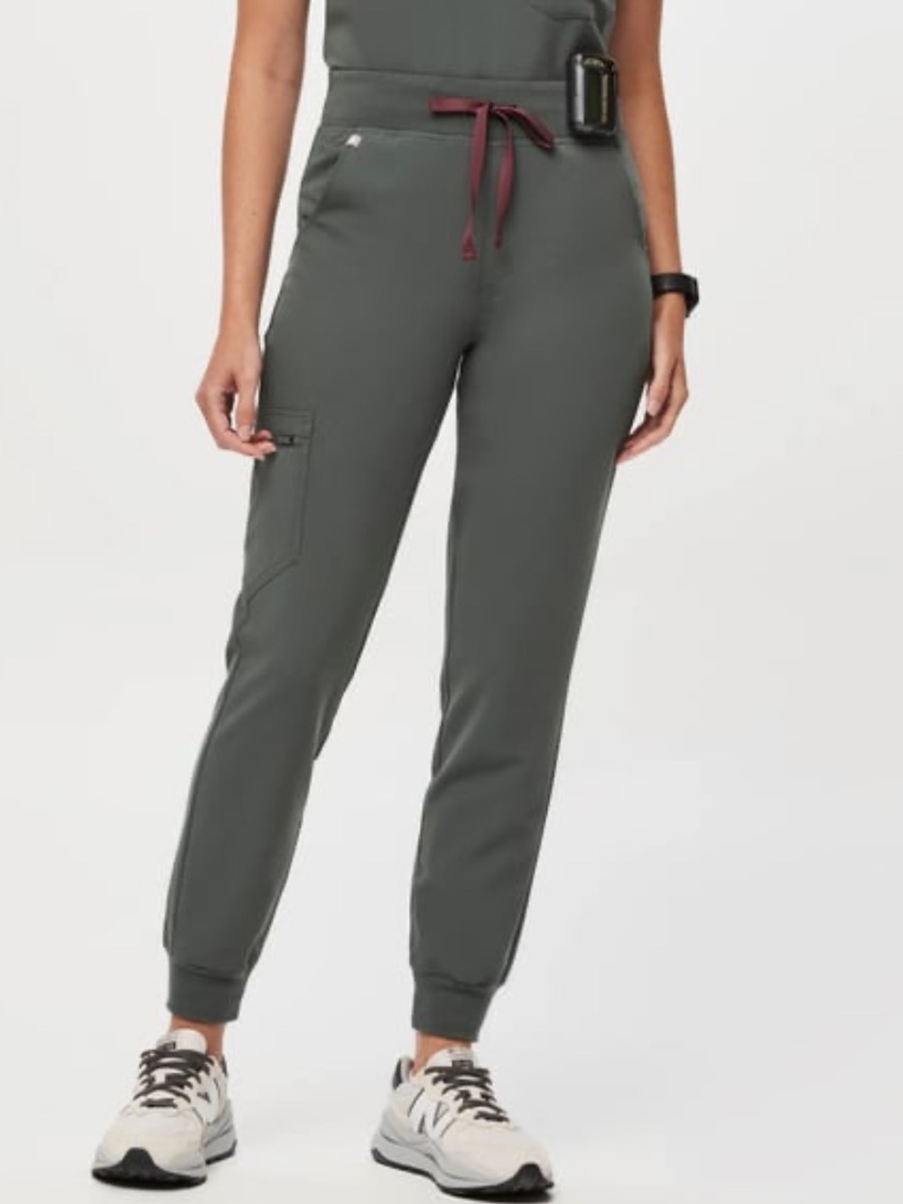 Figs high waisted bonsai Zamora joggers size M